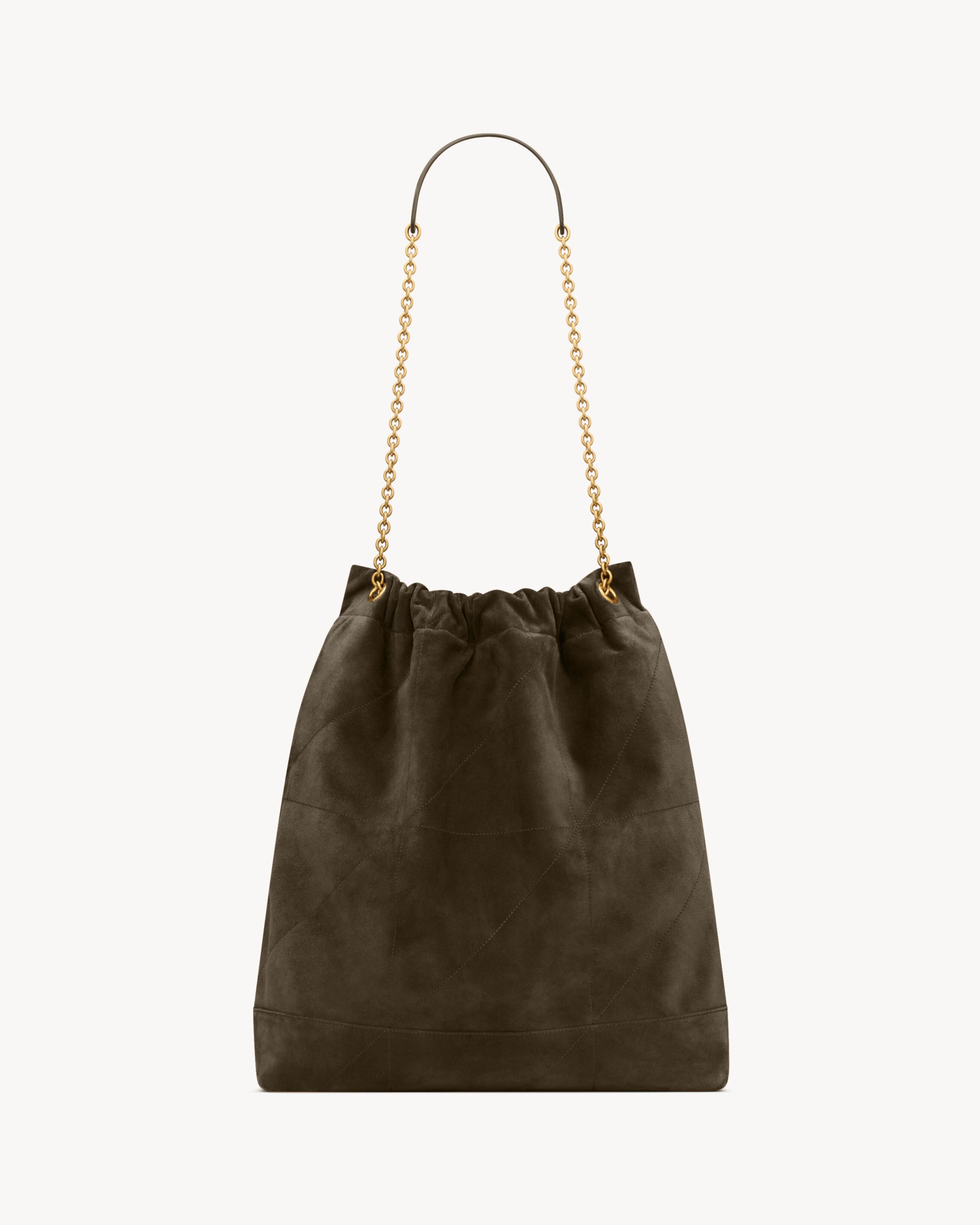 YSL JAMIE large POCHON in suede - Image 3